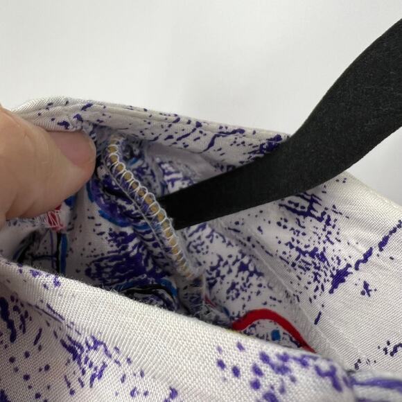 Vintage Ali Miles Short Sleeve Blouse & Pants Set TieDye 80's USA Made Women 12 - Picture 6 of 14